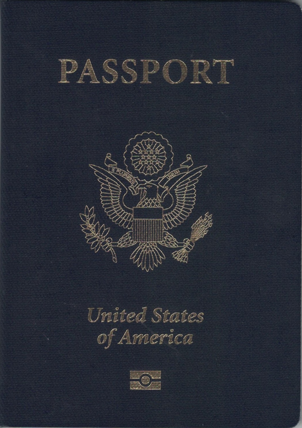 A U.S. passport laid flat &mdash; one of the documents most TX REPs accept in lieu of a Social Security Number.